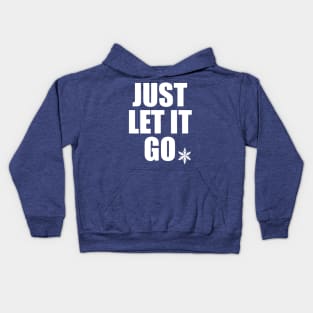 Wreck Internet Princess Let It Go Snowflake Kids Hoodie